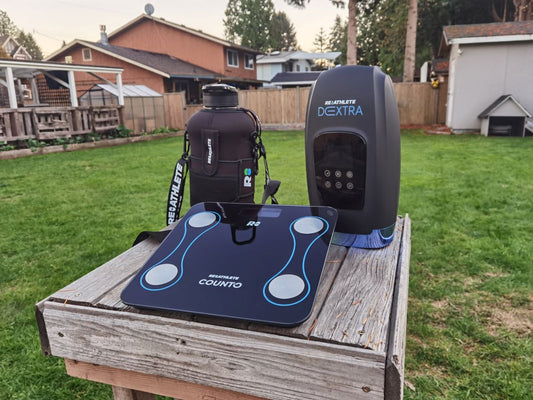 ReAthlete Drinq, Dextra, and Counto fitness tech products review