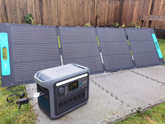 Anker SOLIX C1000X power station and 200W solar panel review