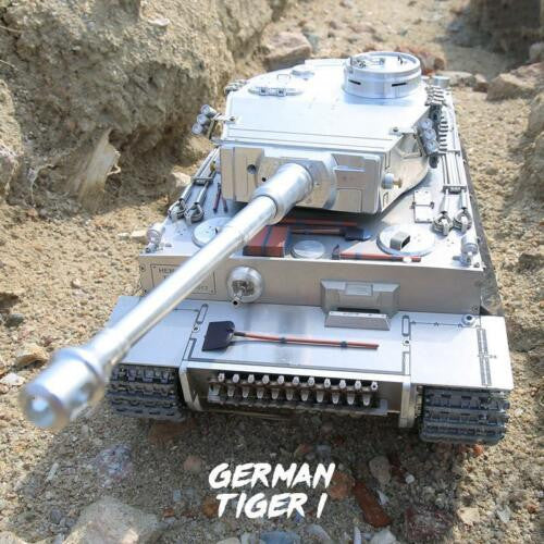 Heng Long 3818 Pro Customized Version Full Metal German Tiger I RC Tank 1/16 High Quality Tank Toys