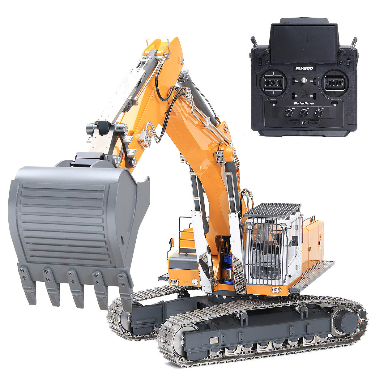 Huina Kabolite K970 Full Alloy Excavator Simulation Hydraulic Excavator RC Car High Quality Toy Gift