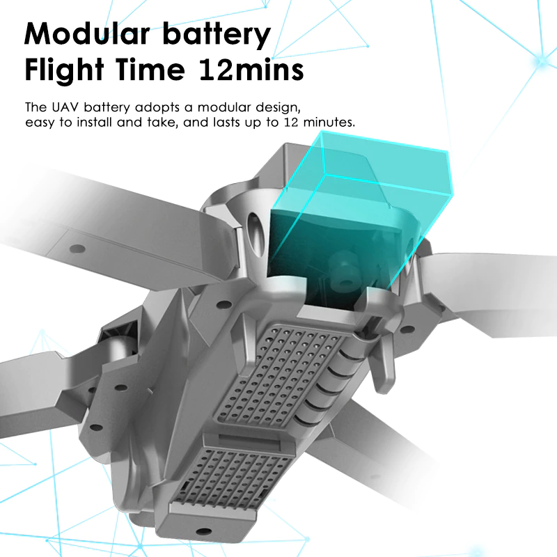 Mini Drone E68 Pro 4K 1080P Camera Height Hold Foldable WiFi Quadcopter