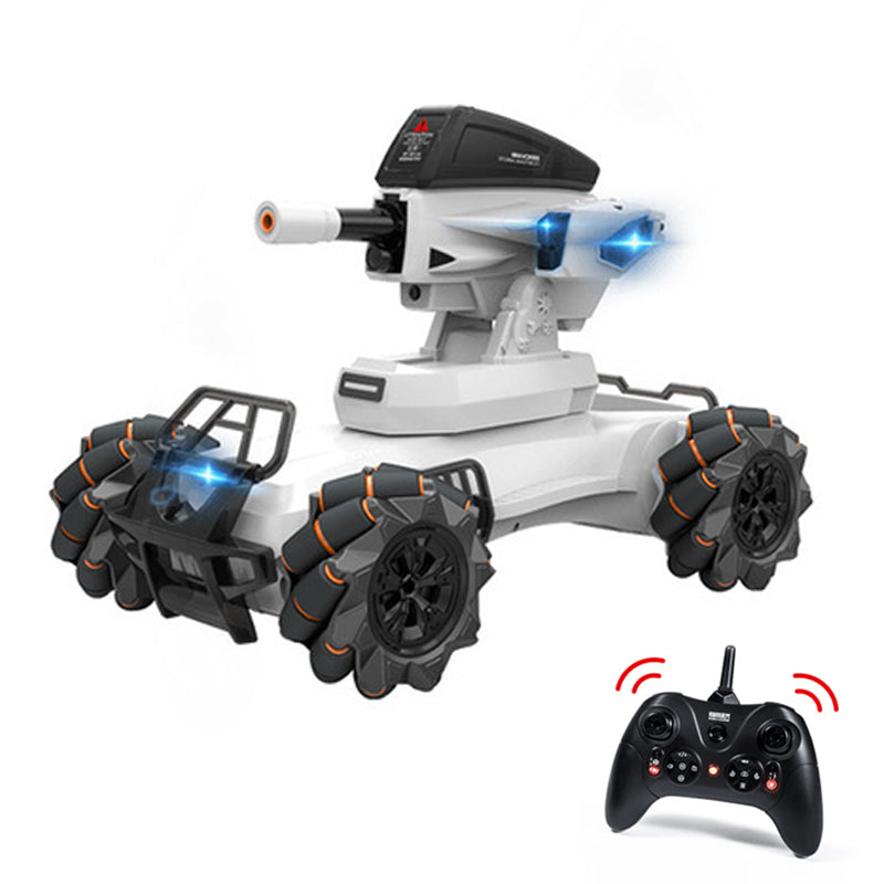 RC Interactive Mech Tank Launch water bomb Drift Rotating Electric Toys Car