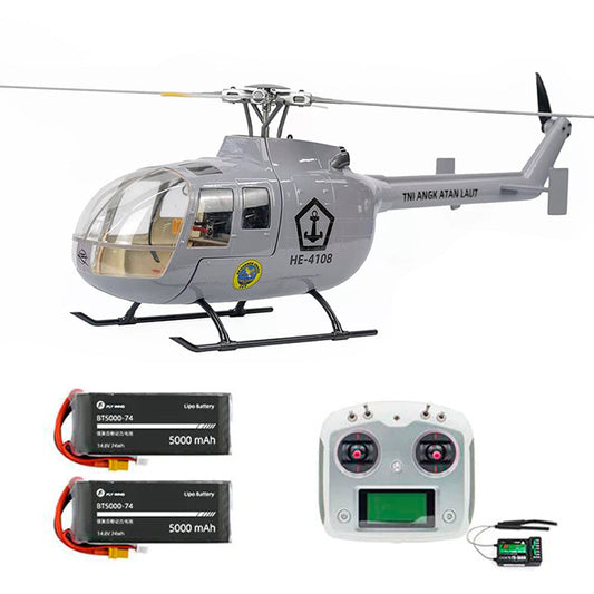 FLYWING BO-105 RC Helicopter 450L Class 6CH Brushless GPS Stabilized Altitude Hold RC Helicopter H1 Flight Controller