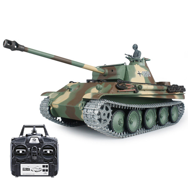 Heng Long 3879 German Panther Type G RC Tank 2.4G 1/16 Metal Upgraded Tank Toys