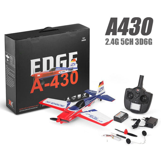 RC Plane WLtoys XK A430 2.4G 5CH 3D6G System Brushless RC Airplane Compatible RTF High Speed RC Glider Toys