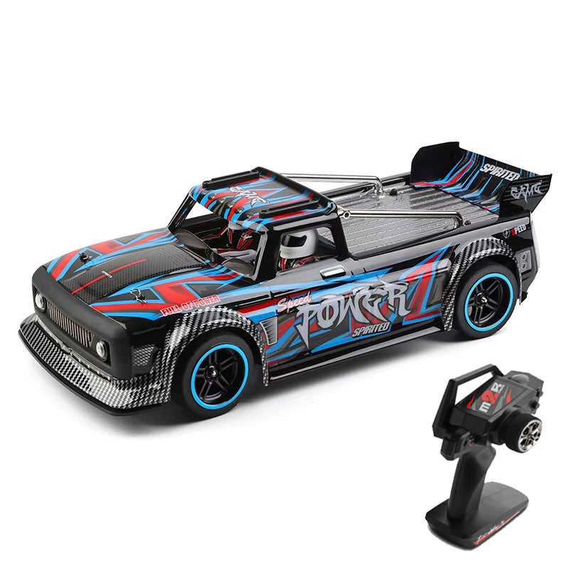 Wltoys 104072 4WD RC Drift Car High Speed 60 KM/H 1/10 2.4G Brushless RC Car Metal Chassis with LED Light