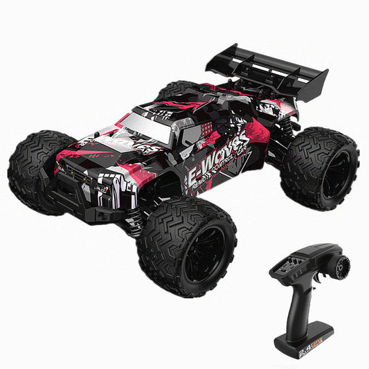 Coche RC con motor sin escobillas, versión Graffiti 1/14, todoterreno de alta velocidad, 4x4, para derrapar, Big Foot