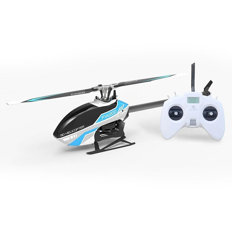 FLY WING FW200 RC Helicopter 6CH 3D Acrobatics GPS Altitude Hold One-key Return APP Adjust RTF With H1 V2 Flight Control System