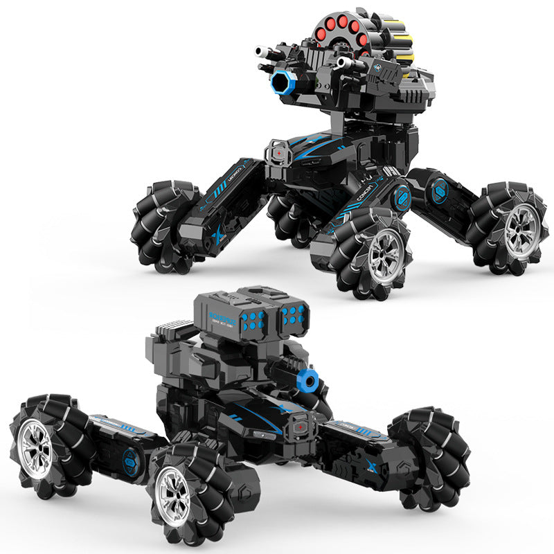RC Car Launch Water Bomb Interactive Battle Gesture Sensing Battle Tank 4WD Drive Off-road Boy Toy Car
