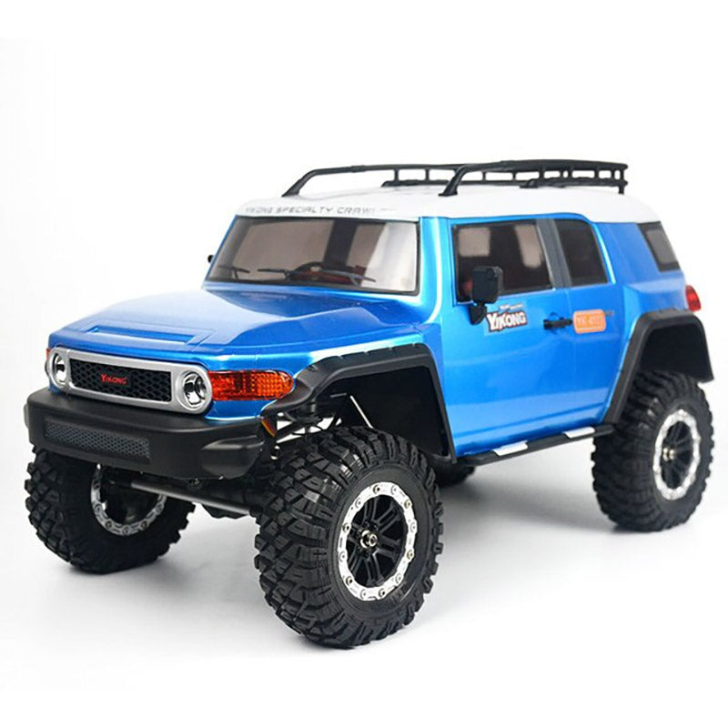Coche todoterreno teledirigido YK4103 FJ, 4x4, 1/10, con diferencial, bloqueo, eje de transmisión alta/baja, luz LED