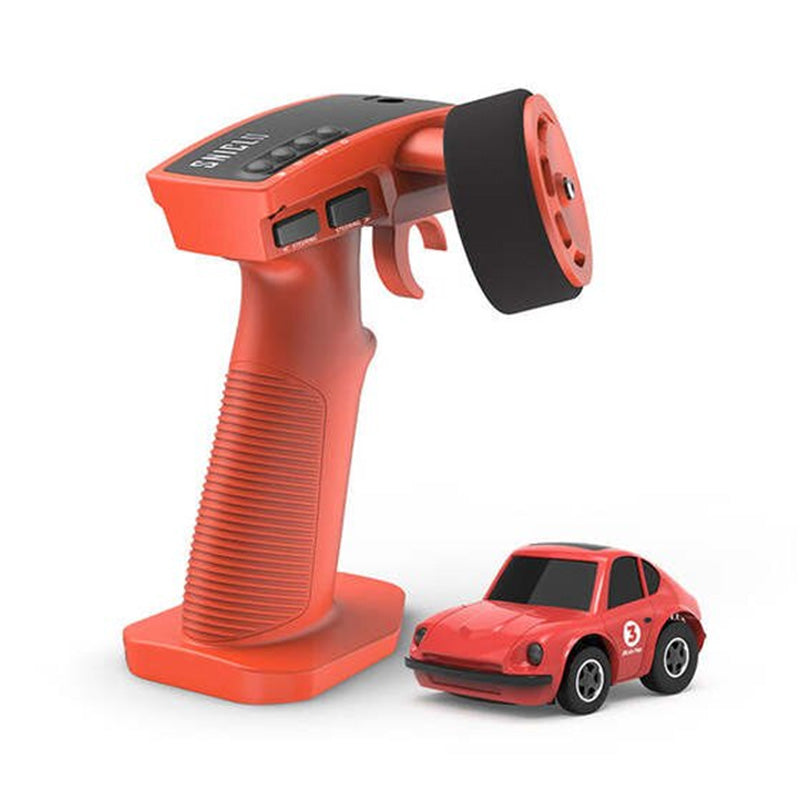 Mini RC Car JustAir Q25 1:100 2.4G 5CH FPV RTR Version with Goggles Micro RC Car Desk Race Table Car