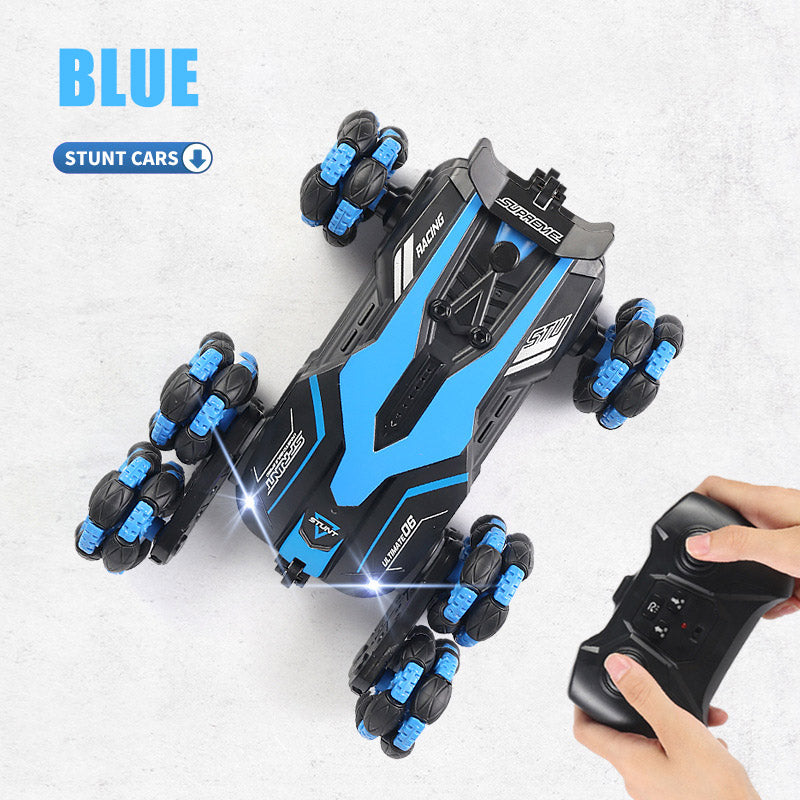 Rc Car Eight Wheel Drift Spray Stunt Car Rc Deformation Climbing Car 360° Rotating Car Toy