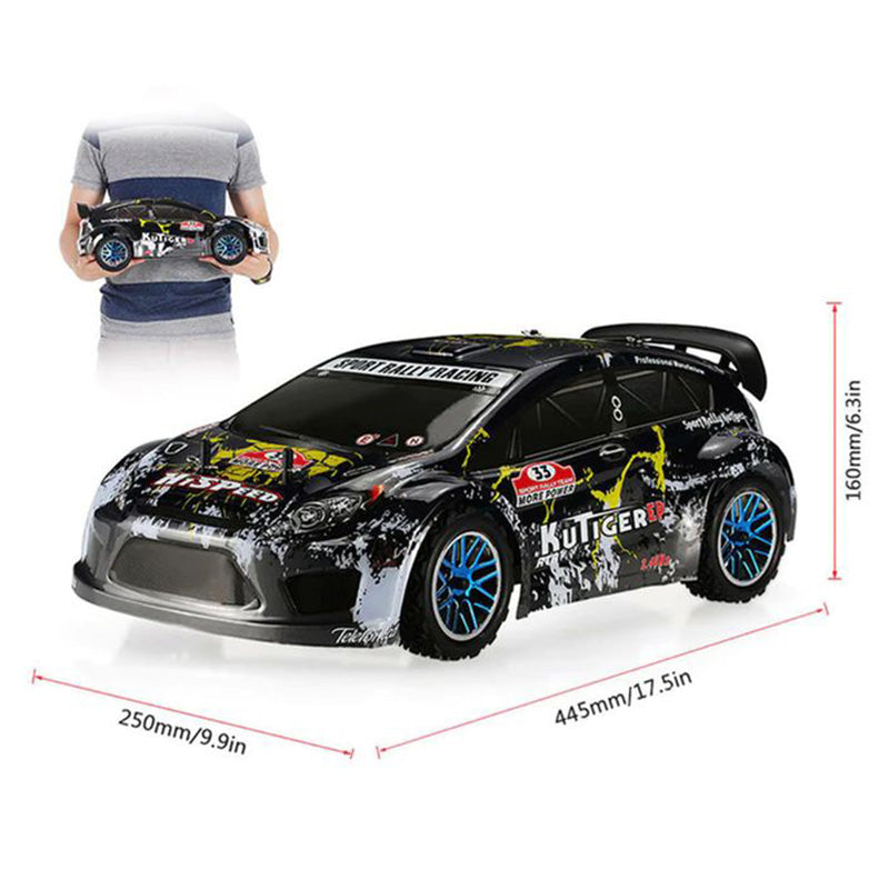 HSP 94118 PRO 1:10 4WD Eléctrico Sin Escobillas de Alta Velocidad Todoterreno de Rally 2.4G Modelo de Coche RC Versión RTR