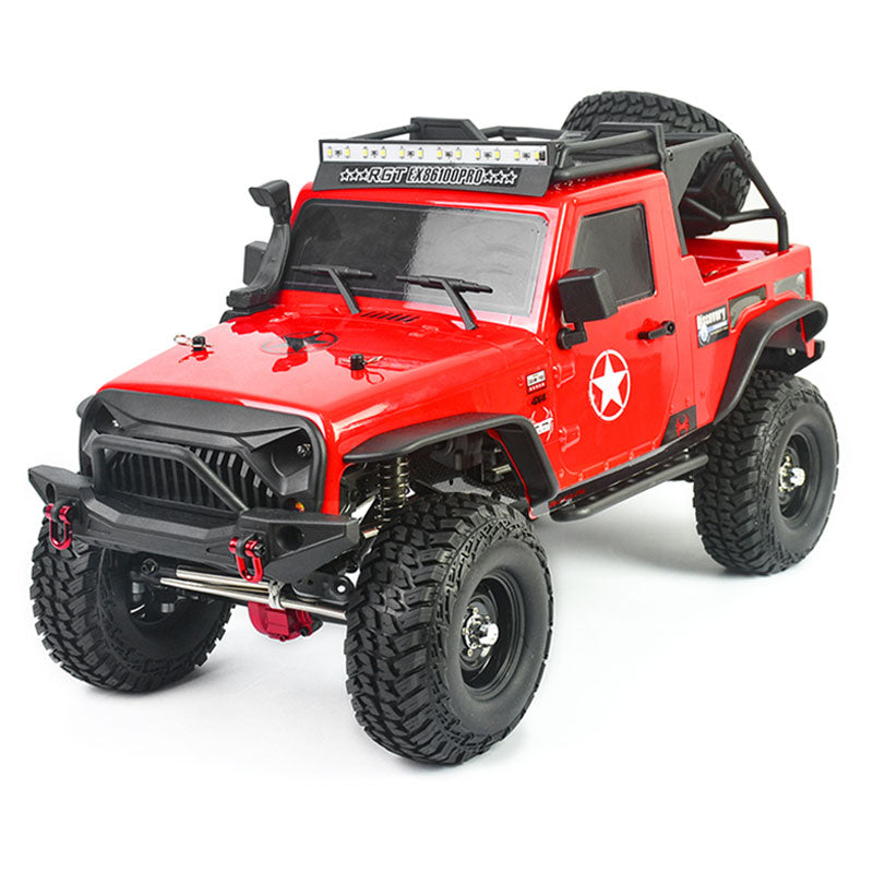 RGT EX86100 PRO 1/10 - Coche todoterreno de escalada RC (versión KIT sin componentes electrónicos)