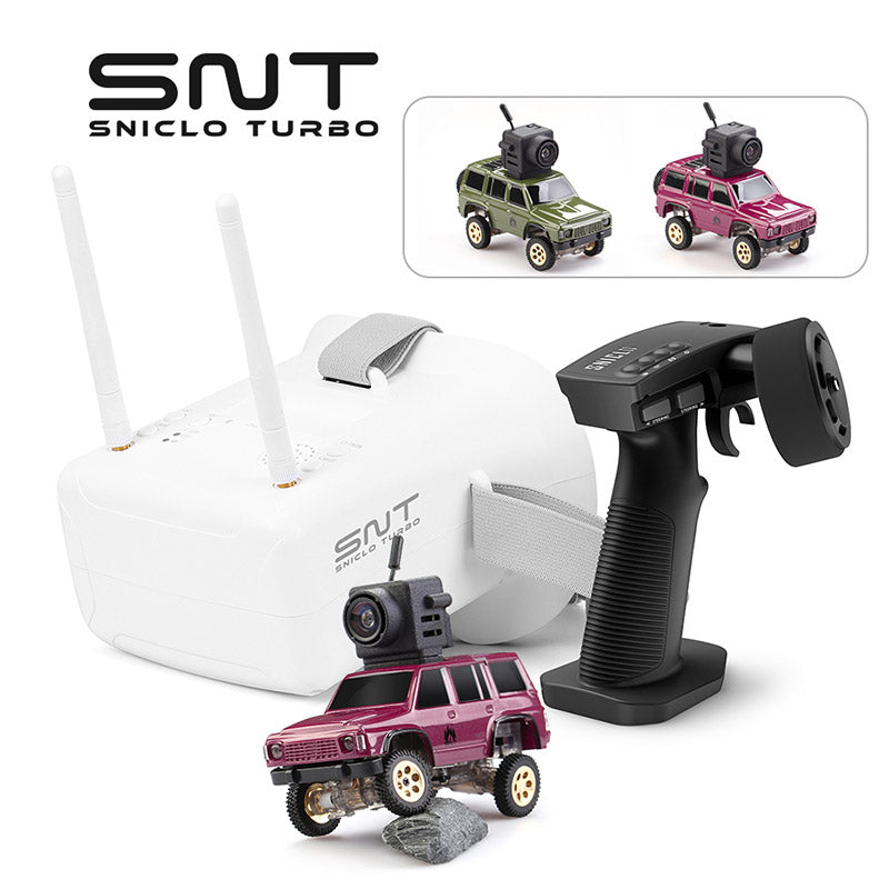 SNICLO SNT Y60 3005 1:64 RC Car FPV Goggles Car Removable Mangtic FPVBOX 4WD Car Simulation Drift Climbing Truck Gift for Kids