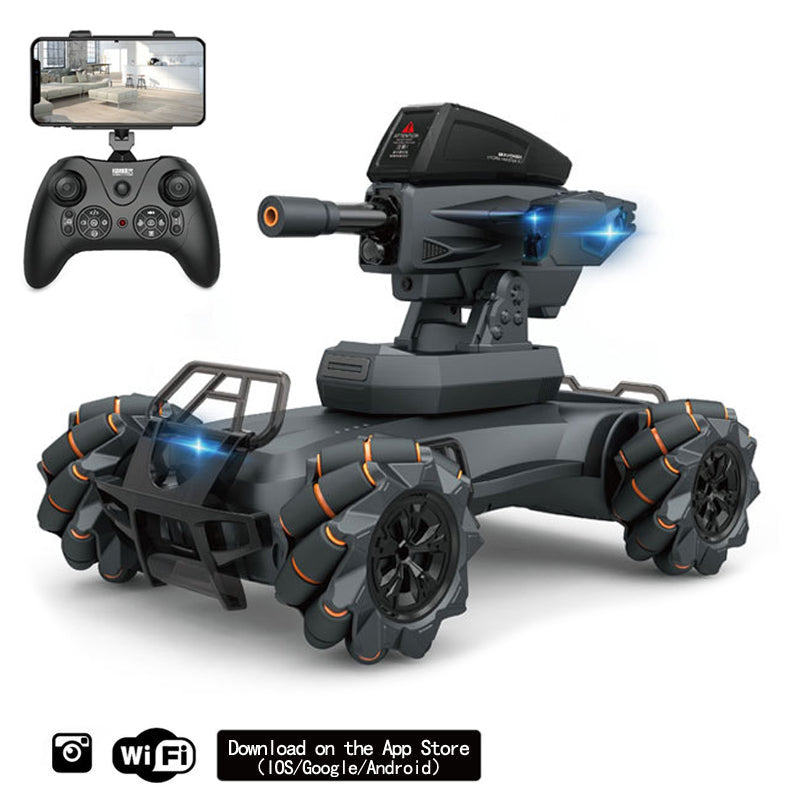RC Interactive Mech Tank Launch water bomb Drift Rotating Electric Toys Car