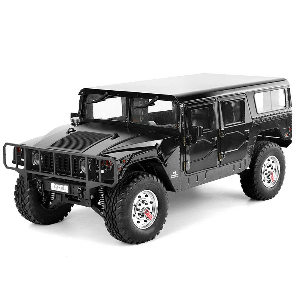 HG P415 1/10 RC Coche 4x4 16CH Hummer 2.4G Versión de aleación Modelo Camión Juguetes Regalos