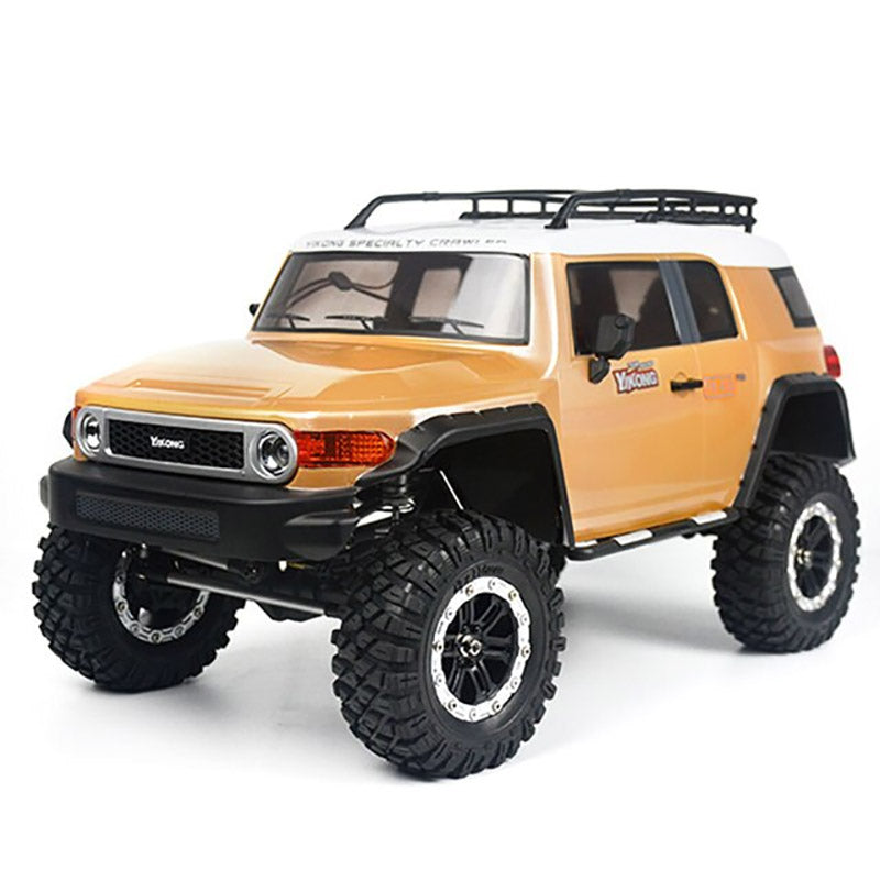 Coche todoterreno teledirigido YK4103 FJ, 4x4, 1/10, con diferencial, bloqueo, eje de transmisión alta/baja, luz LED