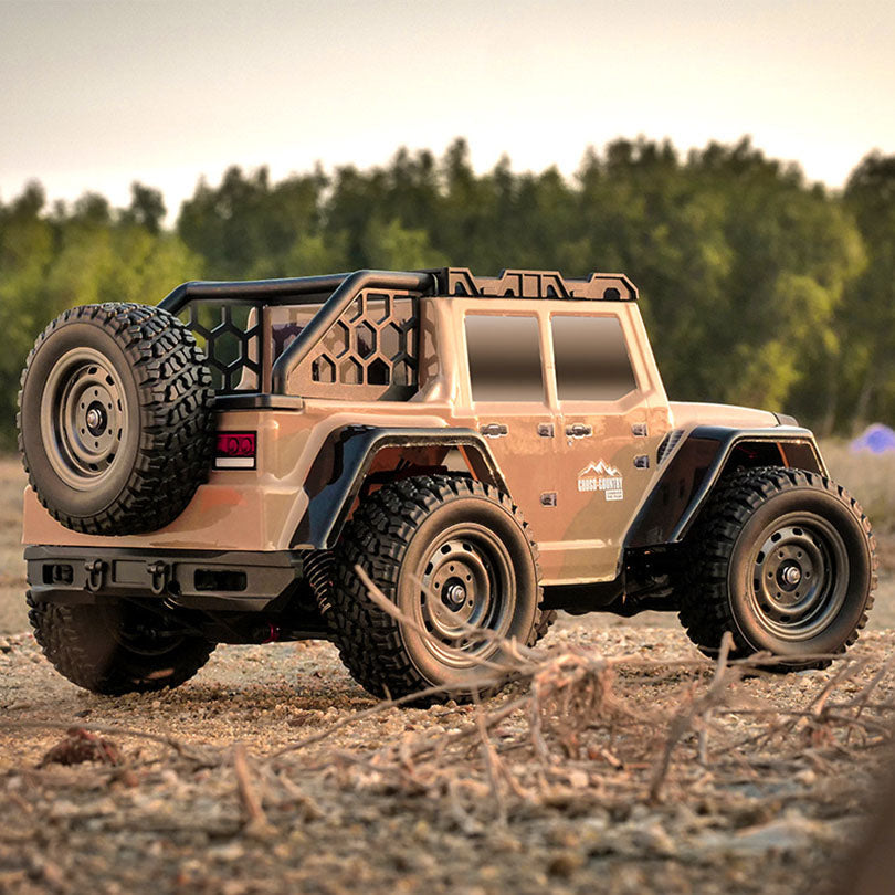 SCY 16104 Pro Jeep Retro Wrangler RC Car 1/16 70KM/H Brushless Off-Road Car 35A ESC 2847 Brushless Motor