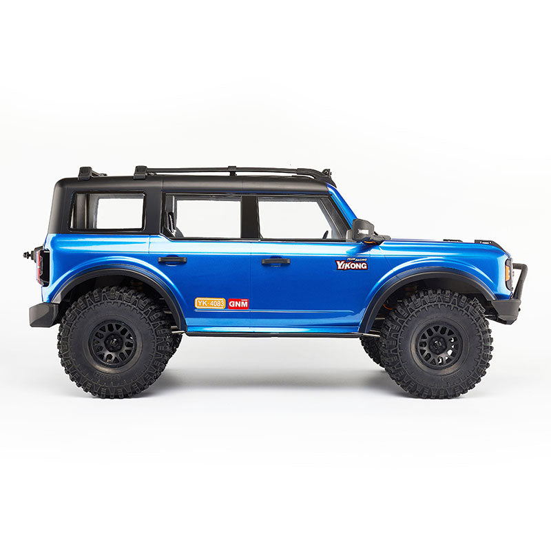 Coche todoterreno teledirigido YIKONG YK4083 1/8, 4x4, con bloqueo diferencial alto/bajo y luces LED originales