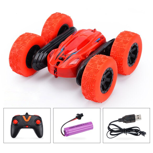 RC Stunt Car X010 4WD Off Road Car 2.4Ghz Double Sided RC Car RTR Toy Gift