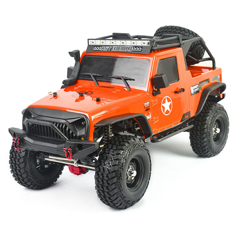 RGT EX86100 PRO 1/10 - Coche todoterreno de escalada RC (versión KIT sin componentes electrónicos)