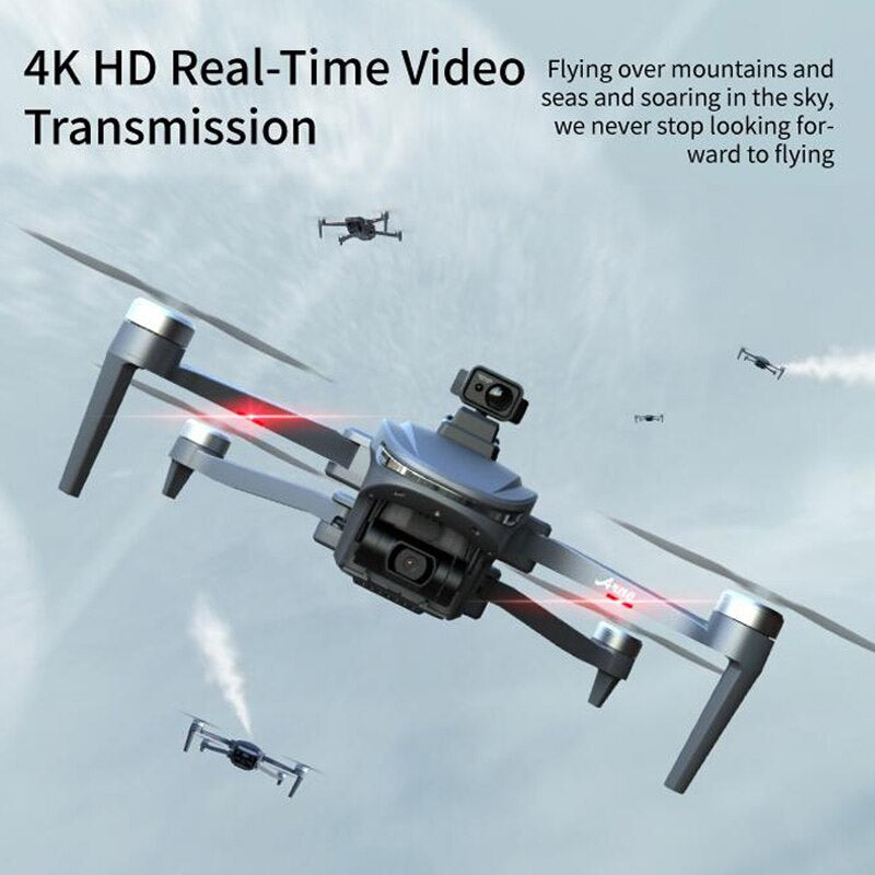 4K Drone C-FLY ARNO Plus 3-Axis Gimbal HD Camera 360° Rotating Radar Obstacle Avoidance GPS 5G Wifi FPV 5KM Quadcopter