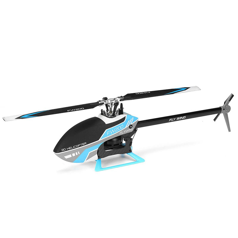 FLY WING FW200 RC Helicopter 6CH 3D Acrobatics GPS Altitude Hold One-key Return APP Adjust RTF With H1 V2 Flight Control System