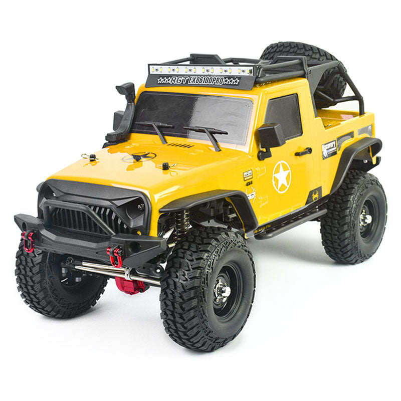 RGT EX86100 PRO 1/10 - Coche todoterreno de escalada RC (versión KIT sin componentes electrónicos)