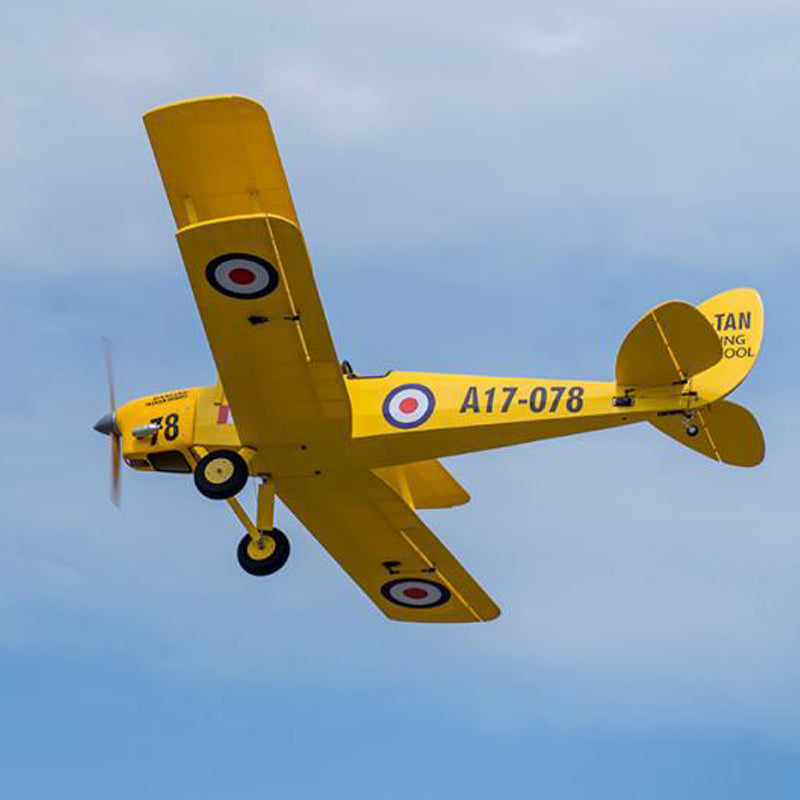DWHobby Balsa wood Plane Tiger Moth ARF Large Gas Power Methanol Airplane Fixed Wing Biplane Model Balsa Plane Kits 2150mm Wingspan