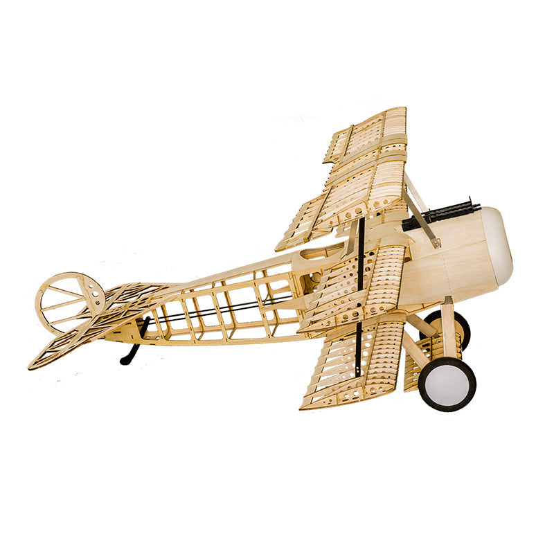 DWHobby Classic Fokker DR1 Balsa wood Plane ARF Large Electric or Gas Power Fixed Wing Balsa Plane Kits 1500mm Wingspan