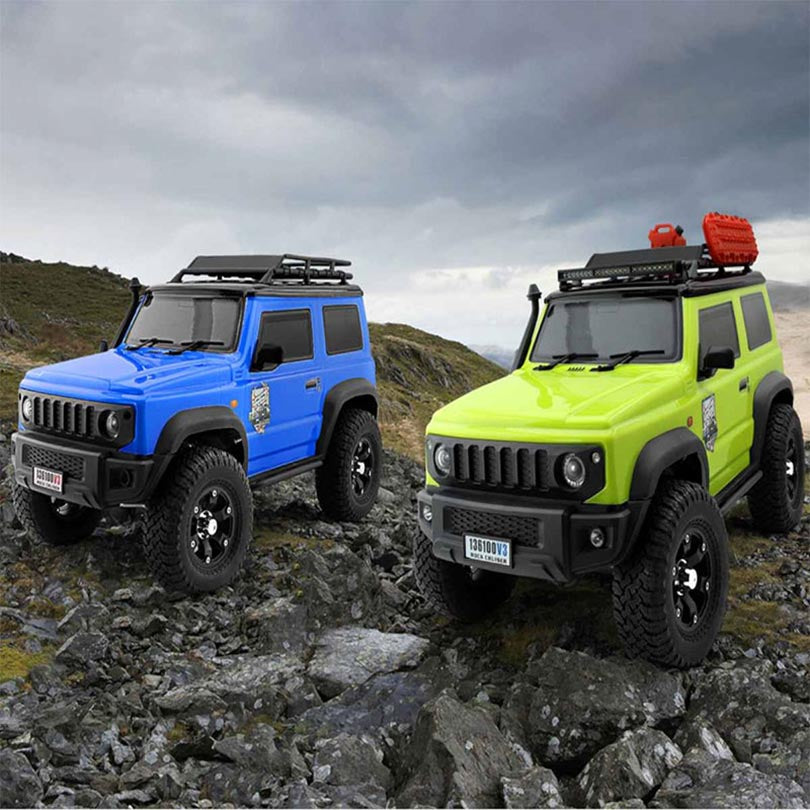 RGT 136100V3 4WD RC Car 1/10 Crawler Climbing Buggy Vehículo todoterreno con faro LED