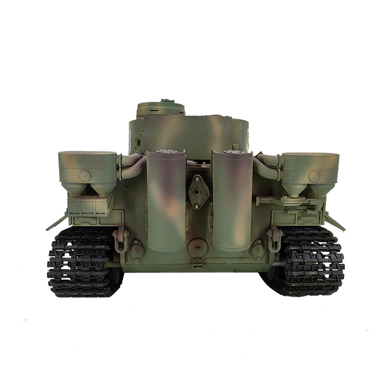 Heng Long 3818 Germany Tiger I Custom Made Camouflage Green RC Tank 1/16 Tank Toys