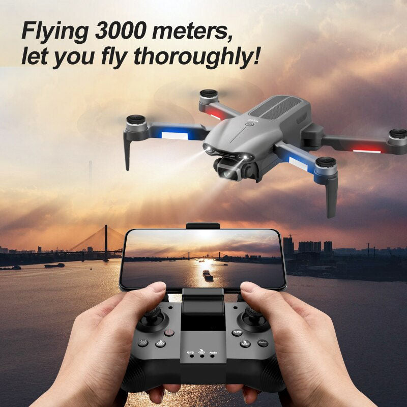 4DRC F9 4K Drone Dual HD Camera Aerial Photography GPS 5G Wifi FPV Brushless Motor RC Quadcopter Toys
