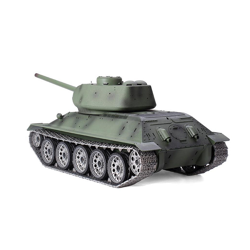 Heng Long 3909 T34 RC Tank 1/16 Spin Turret Upgrade Metal RC Tank toys