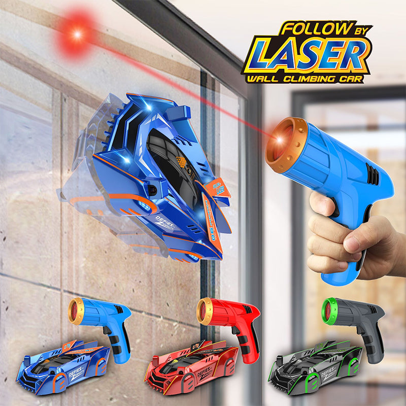 RC Car Stunt Infrared Laser Tracking Climb Wall Follow Light RC Drift Car Electric Anti Gravity Car Toys