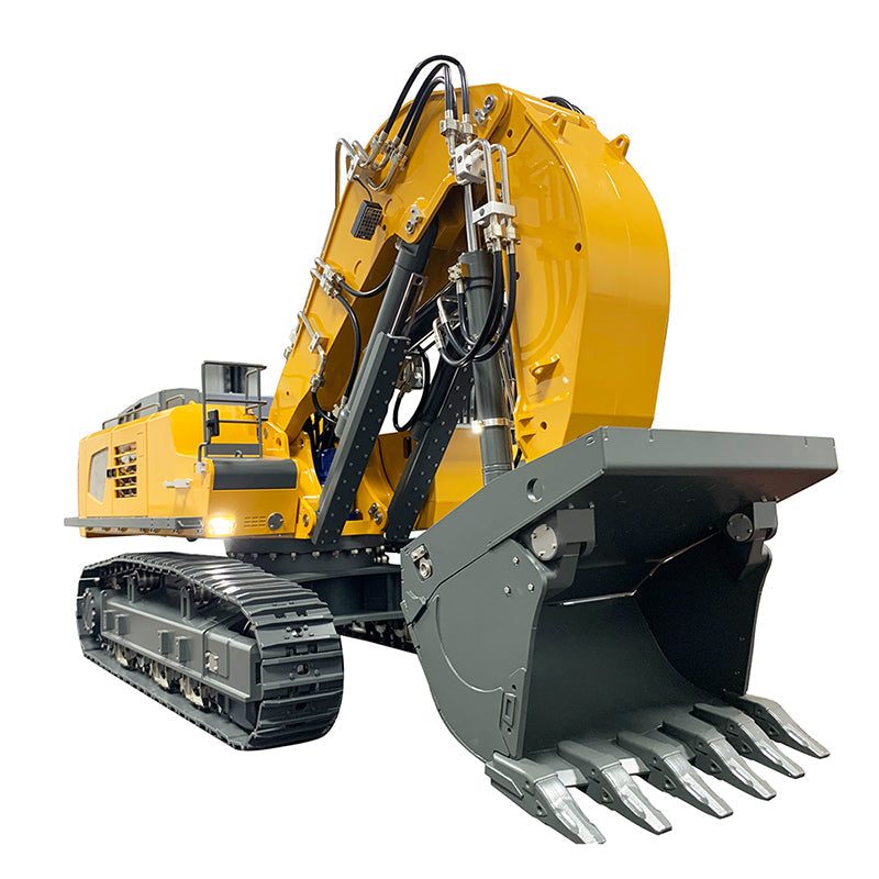 Huina Kabolite K970 200 Full Alloy Excavator Simulation Hydraulic Excavator RC Construction Truck High Quality Toy Gift