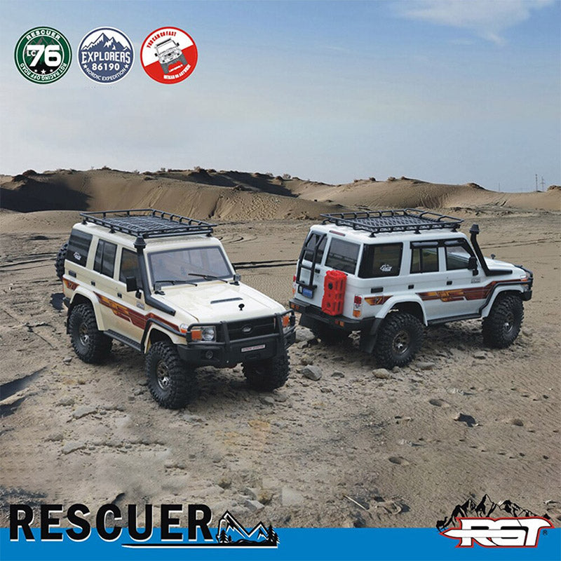 RGT EX86190 LC76 Rescuer 4WD RC Car Off-Road Climbing Truck 1/10 Rock Crawler Car Toys