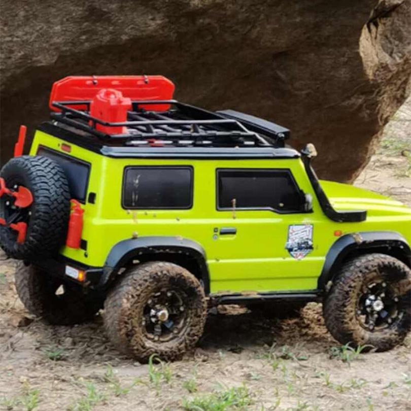 RGT 136100V3 4WD RC Car 1/10 Crawler Climbing Buggy Vehículo todoterreno con faro LED