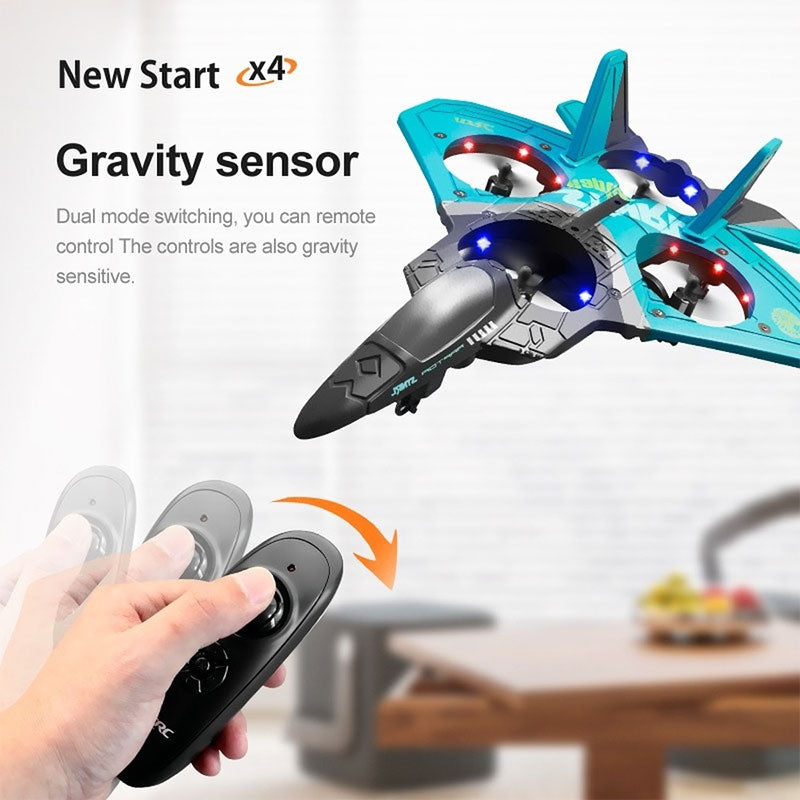 RC Plane V17 Gravity Sensing Aircraft Glider RC Helicopter EPP Foam Toys