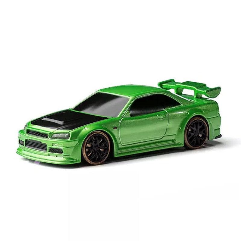RC Drift Car Turbo Racing 1:76 C64 With Gyro Radio Full Proportional Mini RC Car Toys RTR