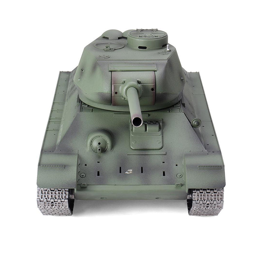 Heng Long 3909 T34 RC Tank 1/16 Spin Turret Upgrade Metal RC Tank toys