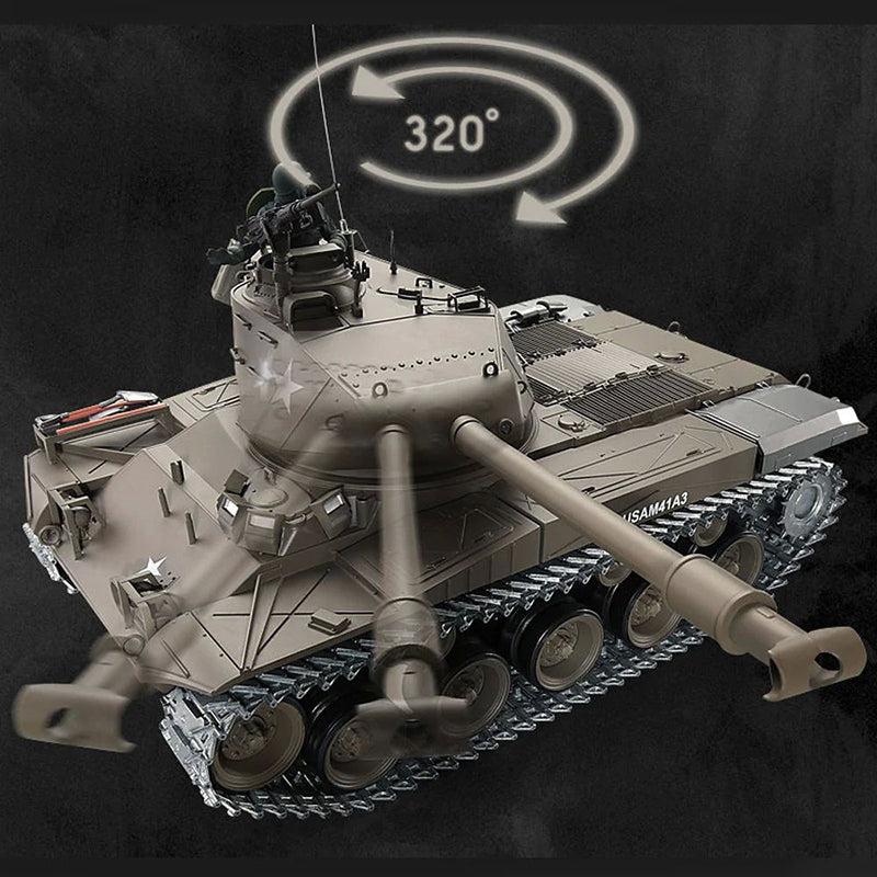 Heng Long 3839 M41A3 RC Tank 1/16 2.4G RC Full Metal Version Tank