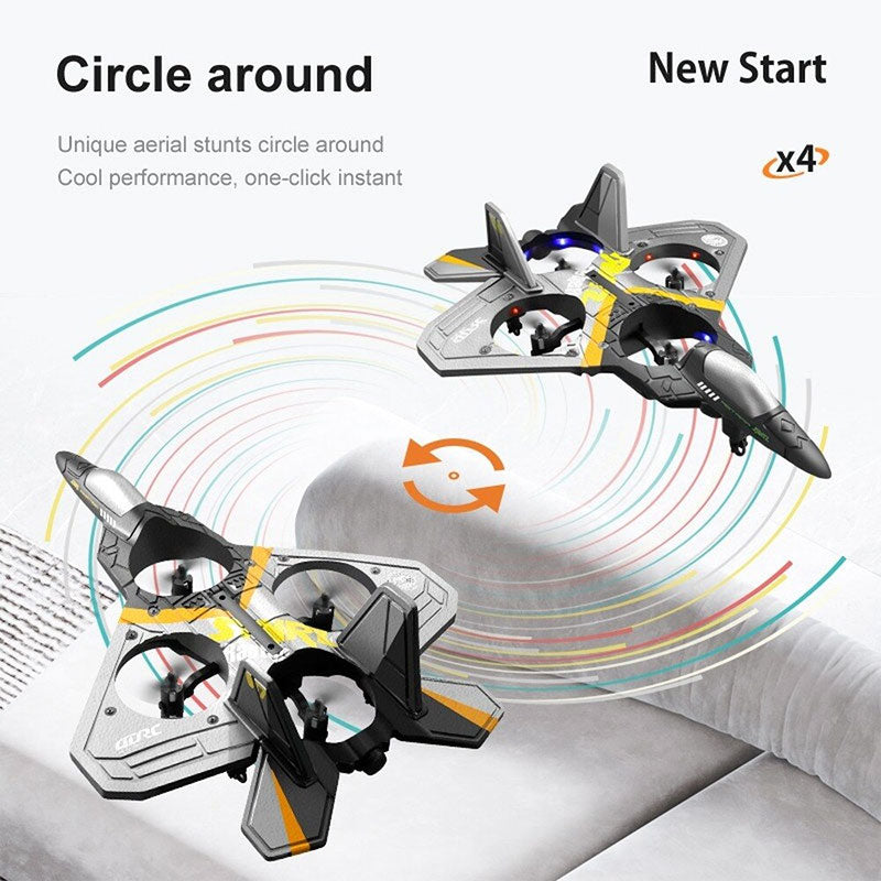 RC Plane V17 Gravity Sensing Aircraft Glider RC Helicopter EPP Foam Toys
