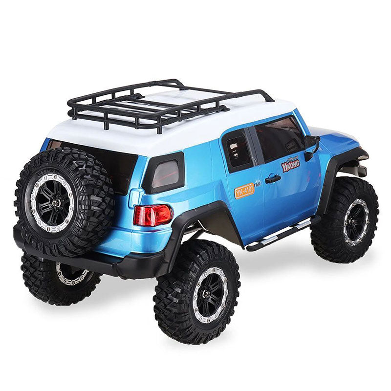 Coche todoterreno teledirigido YK4103 FJ, 4x4, 1/10, con diferencial, bloqueo, eje de transmisión alta/baja, luz LED