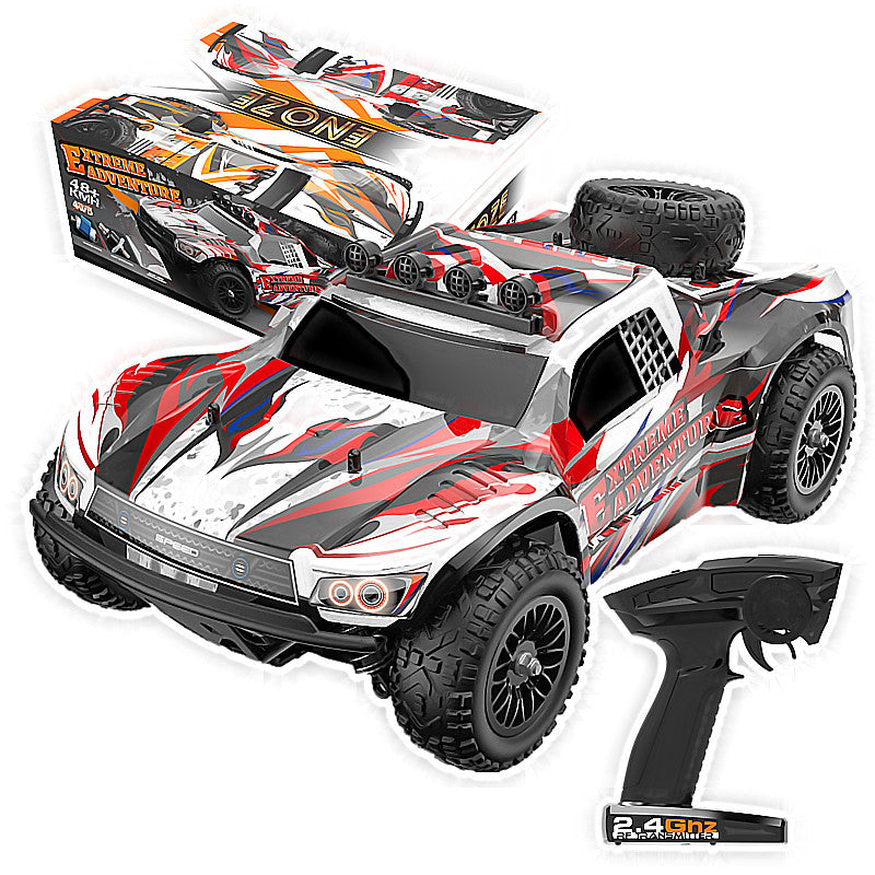 RC Car Brushless Motor 1/10 4WD High Speed Off-Road Short Truck Drift Car