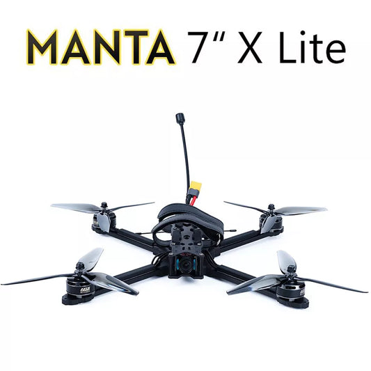 Manta 7 X Lite - Dron FPV de 7 pulgadas BNF de largo alcance cinematográfico/estilo libre/analógico/HD/DJI O3/VTX FPV Kits