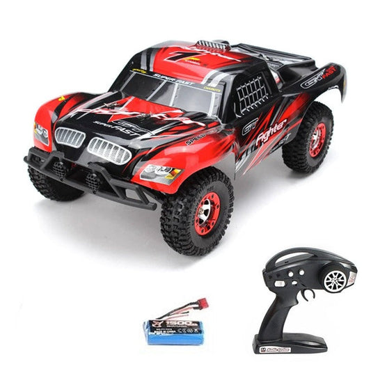 سيارة RC FY01 4WD 1/12 2.4G بدون فرشاة نماذج شاحنة صحراوية قصيرة عالية السرعة 45 كم/ساعة
