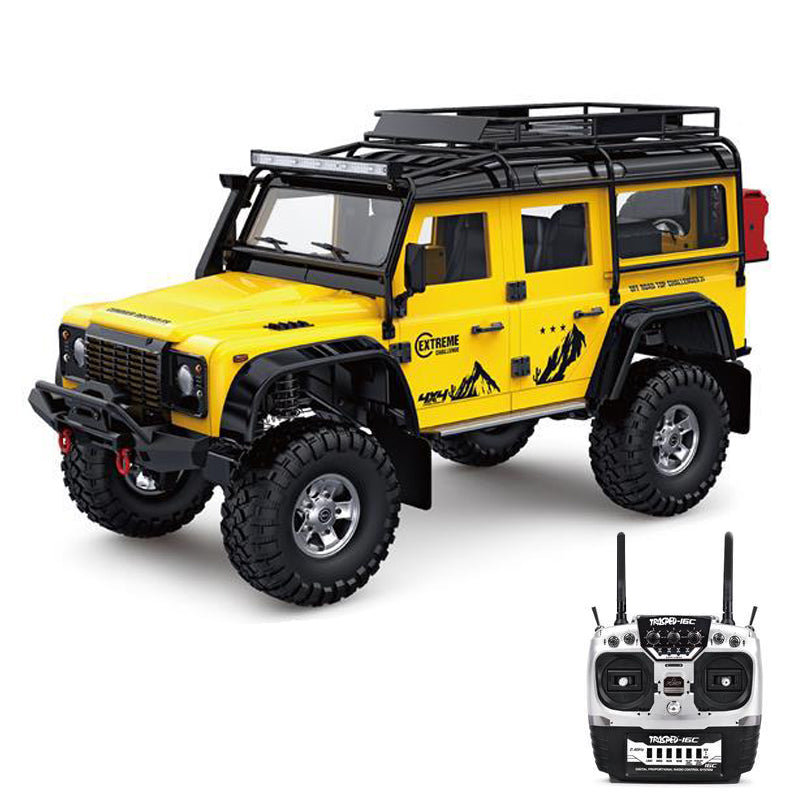 HG P411 4x4 RC Car 1:10 Off-road Climbing Vehicle With Winch Light Sound Effect Smoke