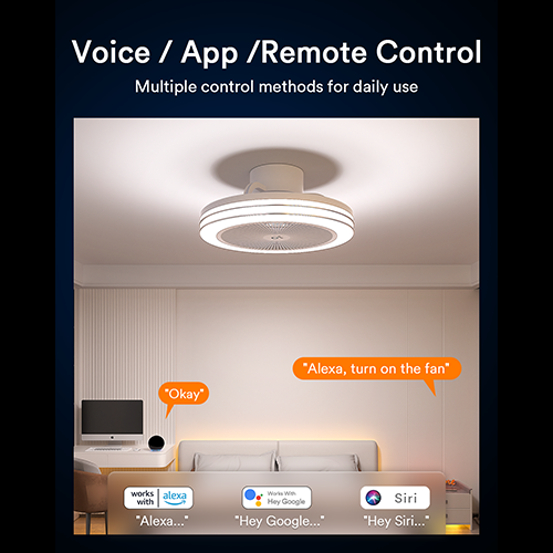 Lumary Smart RGBAI Ceiling Fan Light